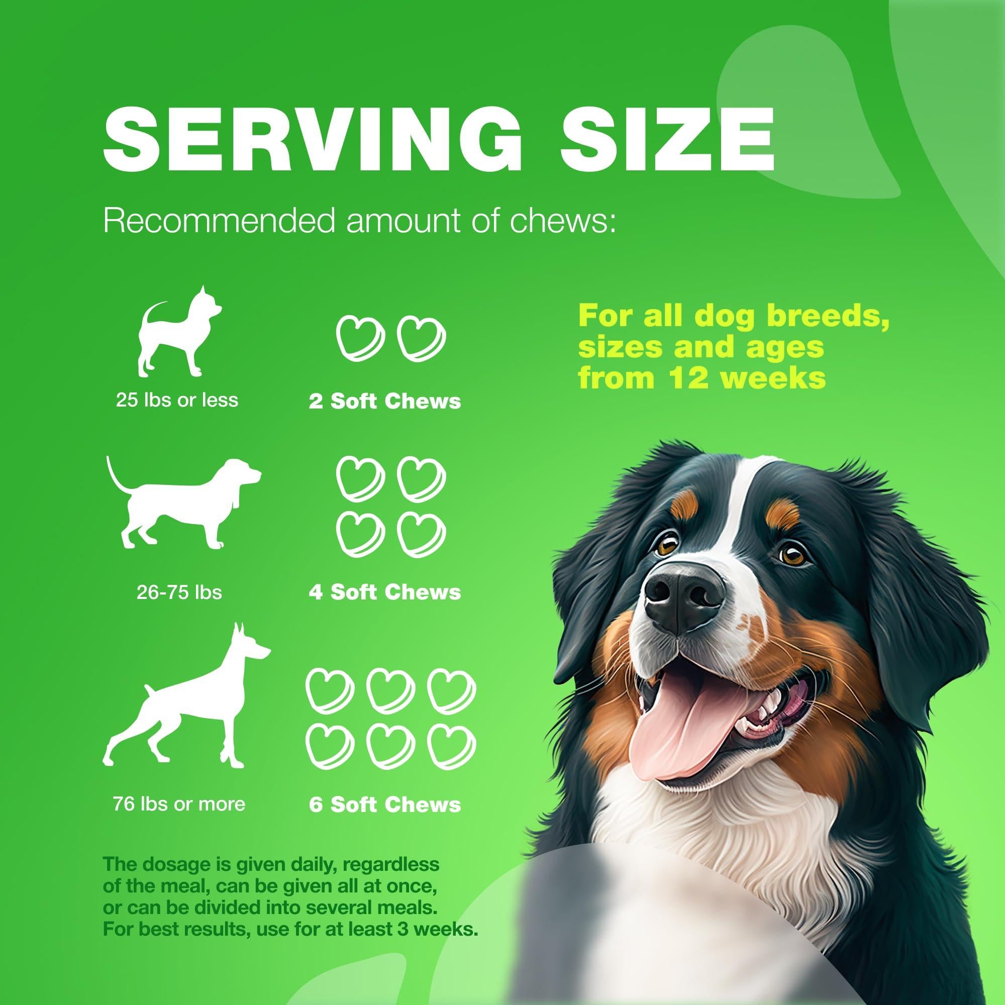 Grass Burn Spot Chews for Dogs Dog Urine Neutralizer for Lawn Grass Savers for Dog Urine Dog Pee Lawn Spot Saver Caused by Dog Urine Grass Treatment Rocks Probiotics Enzymes & Multivitamins