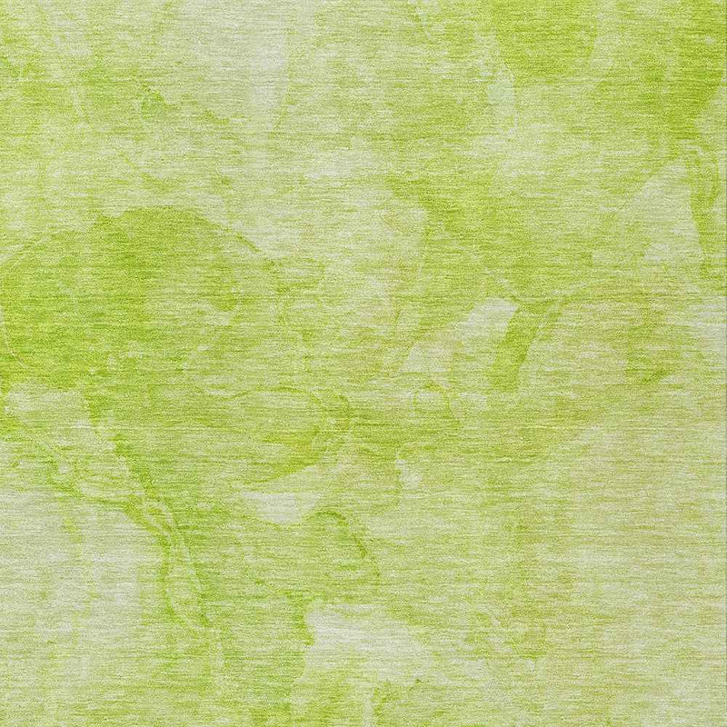 5' X 8' Artichoke Green And Lime Green Nautical Washable Indoor Outdoor Area Rug