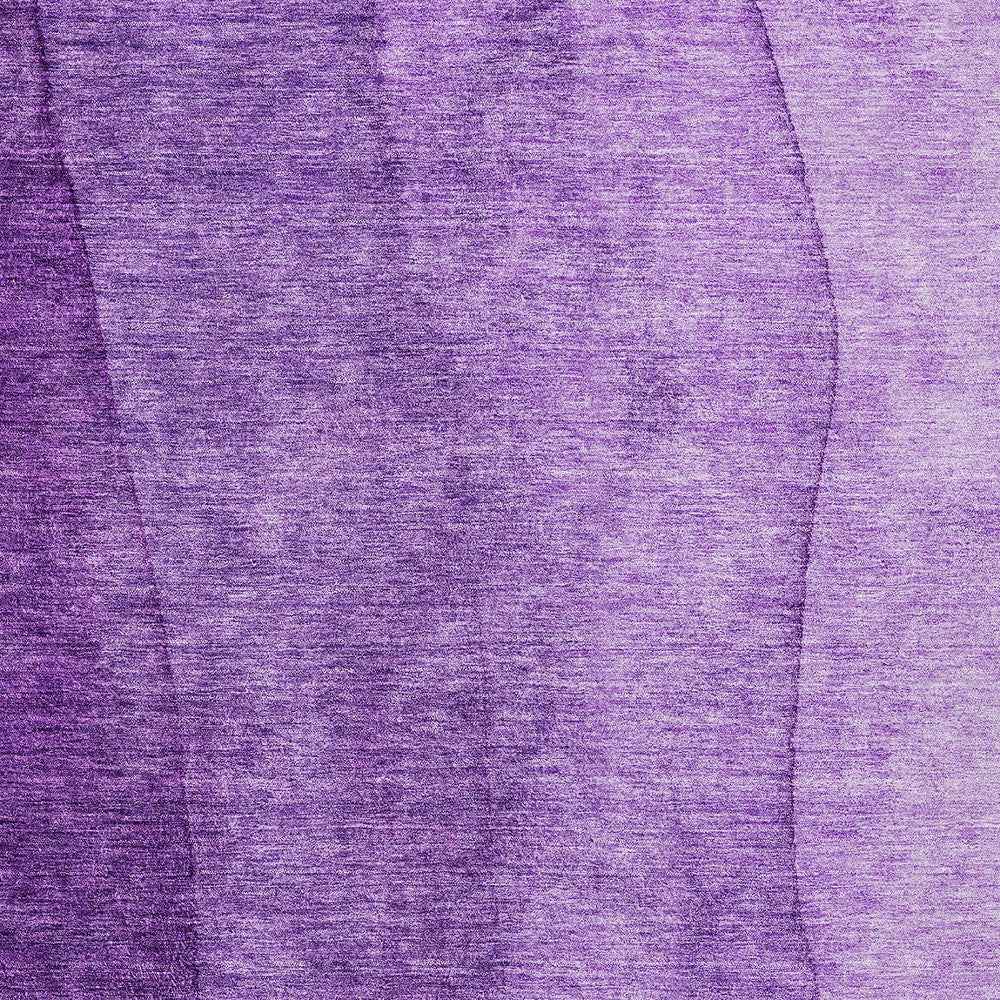 8' X 10' Purple And Lavender Ombre Washable Indoor Outdoor Area Rug