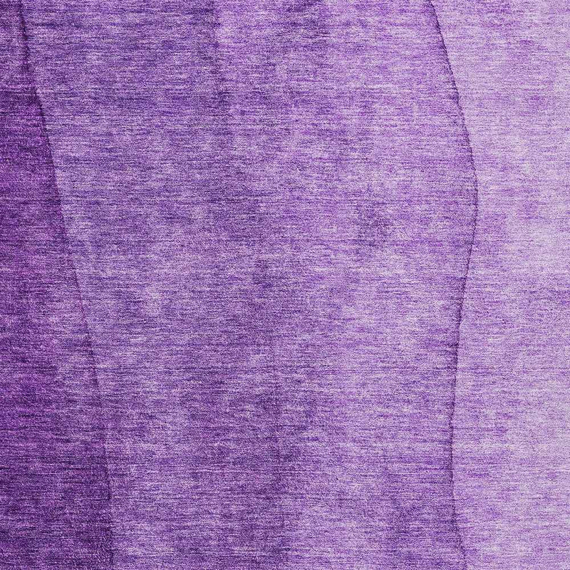 8' X 10' Purple And Lavender Ombre Washable Indoor Outdoor Area Rug