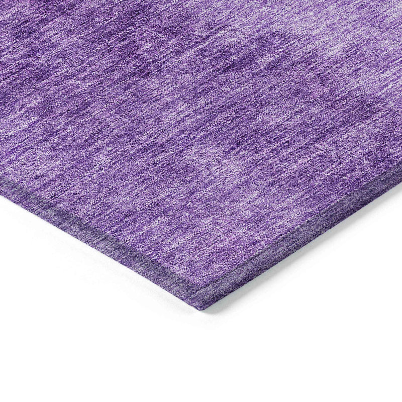 3' X 5' Purple And Lavender Ombre Washable Indoor Outdoor Area Rug