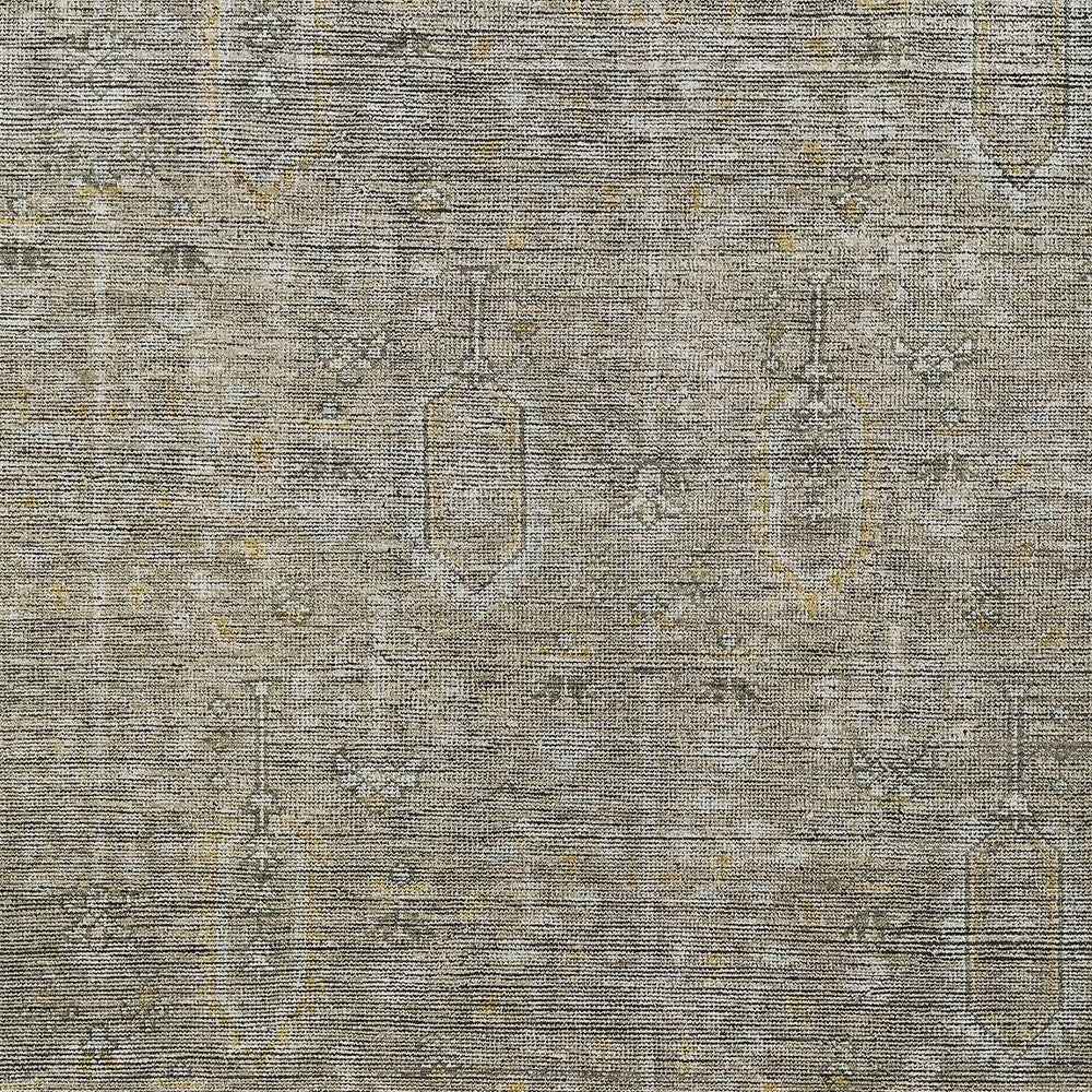 3' X 5' Taupe Gray And Beige Southwestern Washable Indoor Outdoor Area Rug