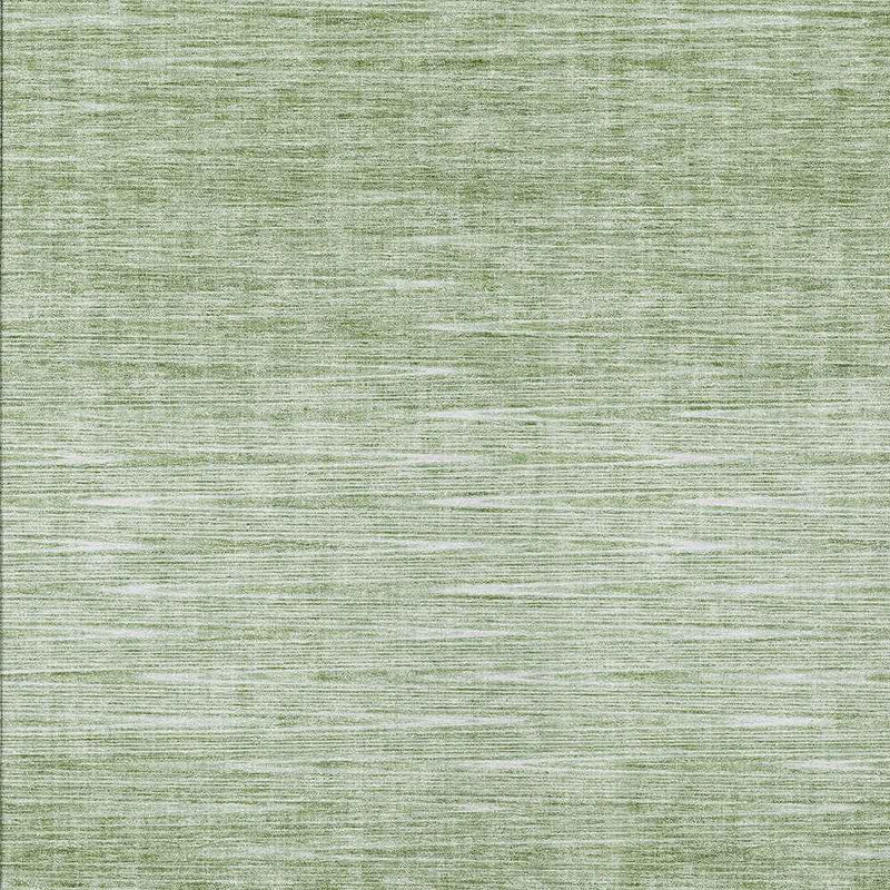 9' X 12' Artichoke Green And Green Abstract Washable Indoor Outdoor Area Rug