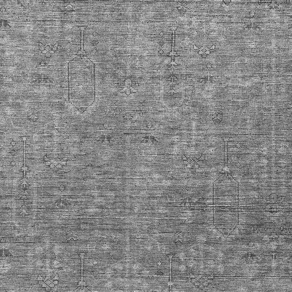 8' X 10' Gray And Charcoal Southwestern Washable Indoor Outdoor Area Rug