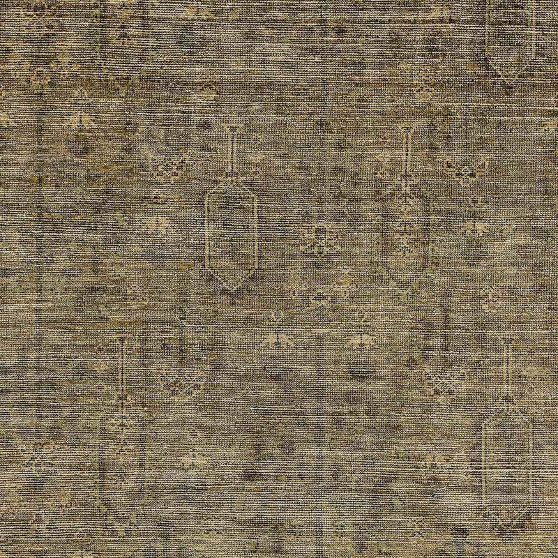 8' X 10' Brown And Beige Southwestern Washable Indoor Outdoor Area Rug