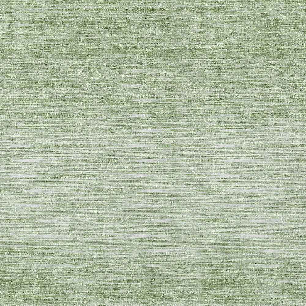 5' X 8' Artichoke Green And Green Abstract Washable Indoor Outdoor Area Rug