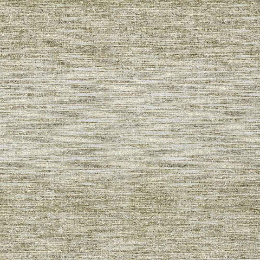 10' X 14' Khaki And Beige Abstract Washable Indoor Outdoor Area Rug