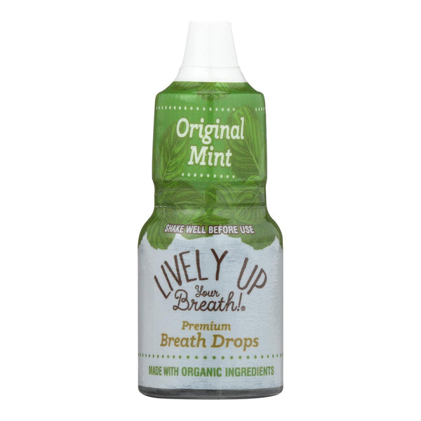 Lively Up Your Breath! Original Mint Premium Breath Drops  - Case Of 12 - .27 Fz - GreatEagleInc