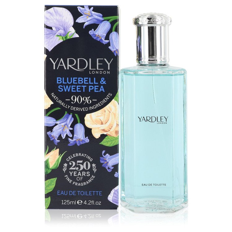 Yardley Bluebell & Sweet Pea by Yardley London Eau De Toilette Spray 4.2 oz for Women Default Title