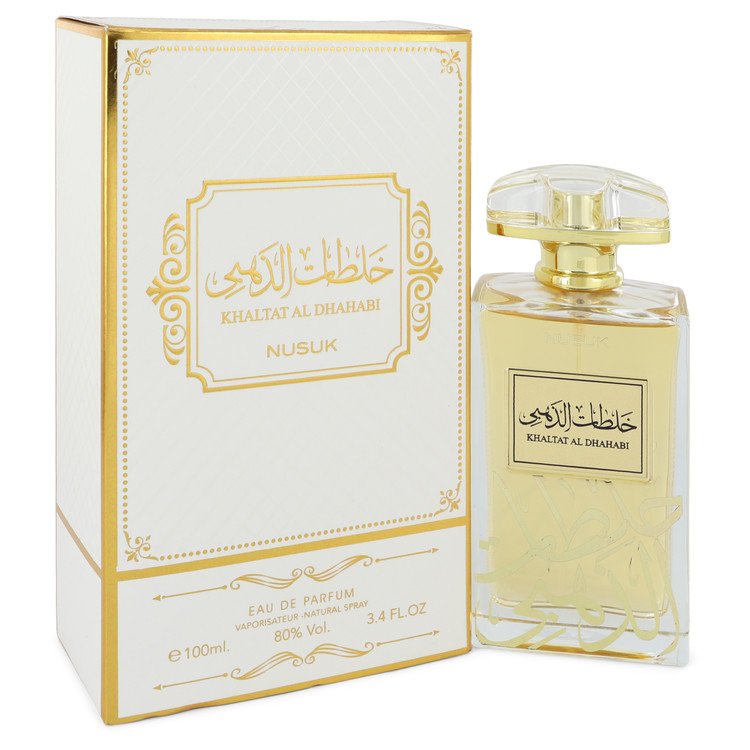 Khaltat Al Dhahabi by Nusuk Eau De Parfum Spray (Unisex) 3.4 oz for Men Default Title