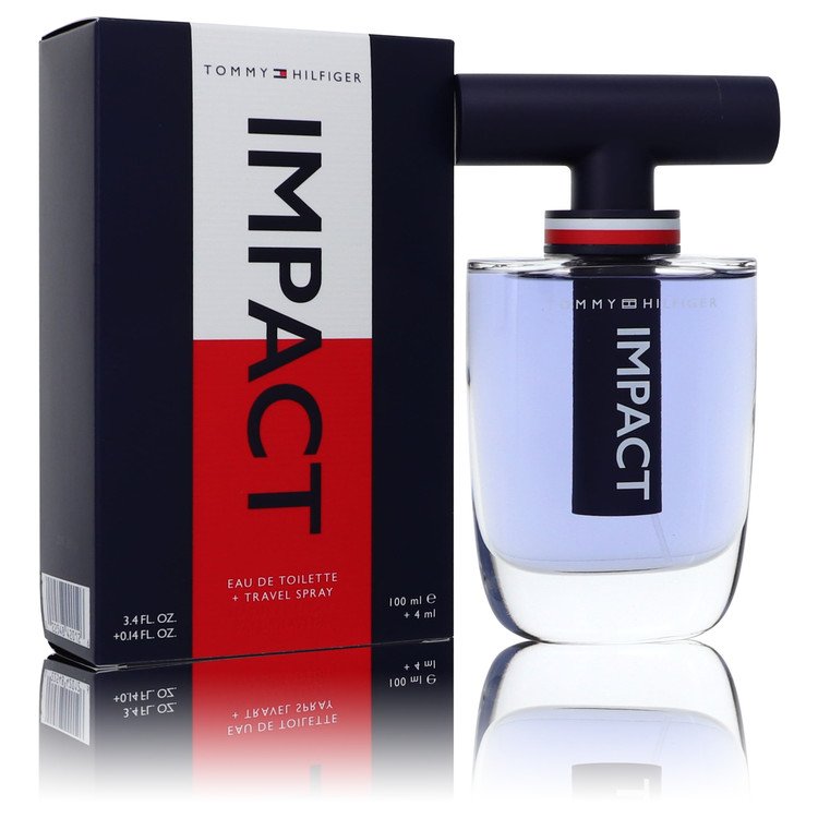 Tommy Hilfiger Impact by Tommy Hilfiger Gift Set -- 3.4 oz Eau De Toilette Spray + .14 oz Travel EDT Spray for Men Default Title