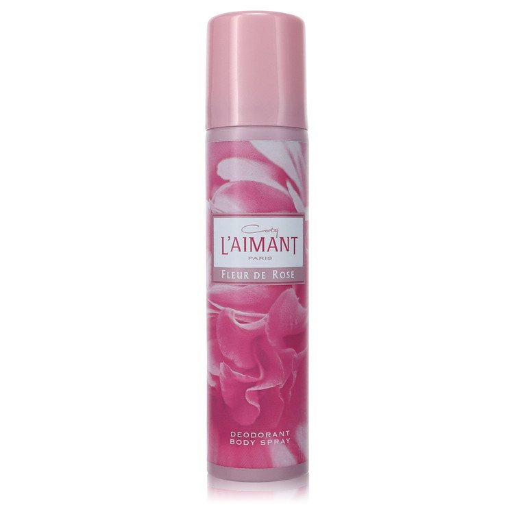L'aimant Fleur Rose by Coty Deodorant Spray 2.5 oz for Women Default Title