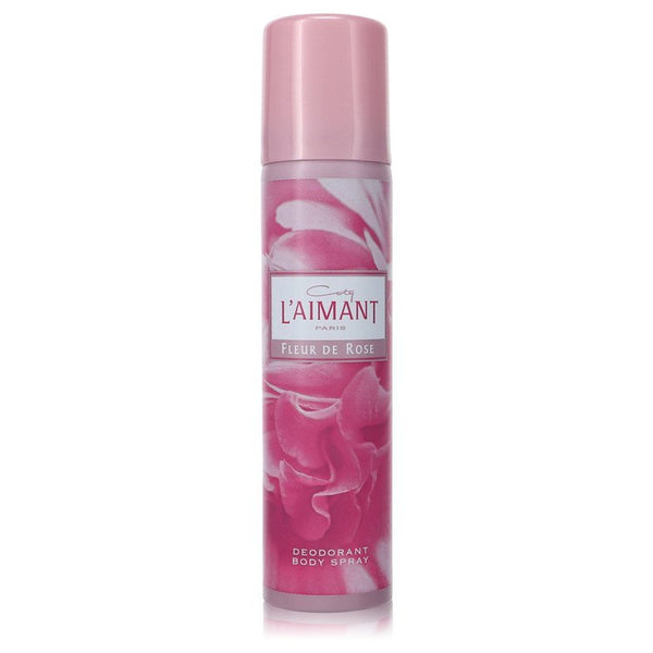 L'aimant Fleur Rose by Coty Deodorant Spray 2.5 oz for Women Default Title