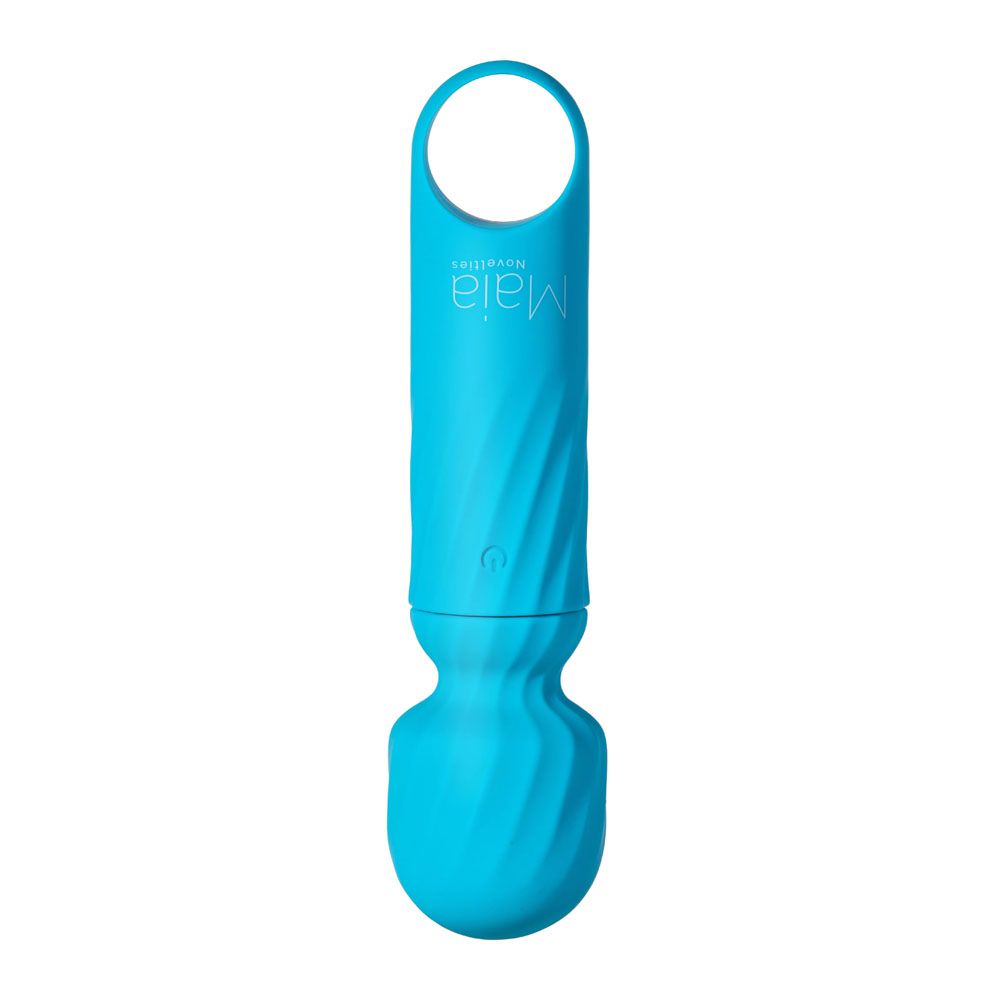Dolly Blue Silicone Mini Wand Rechargeable - GreatEagleInc