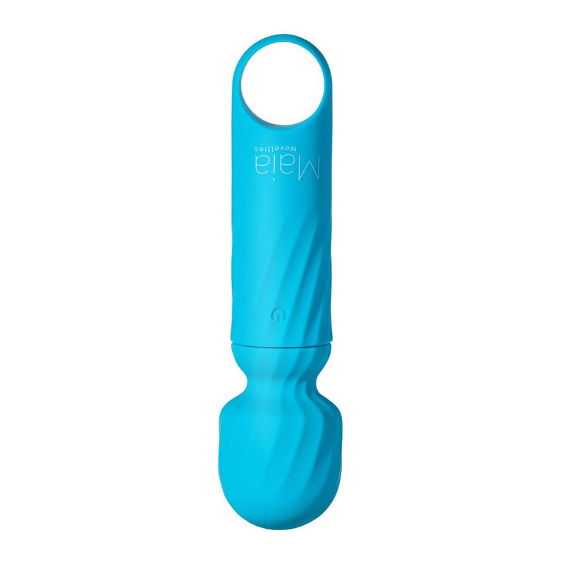Dolly Blue Silicone Mini Wand Rechargeable - GreatEagleInc
