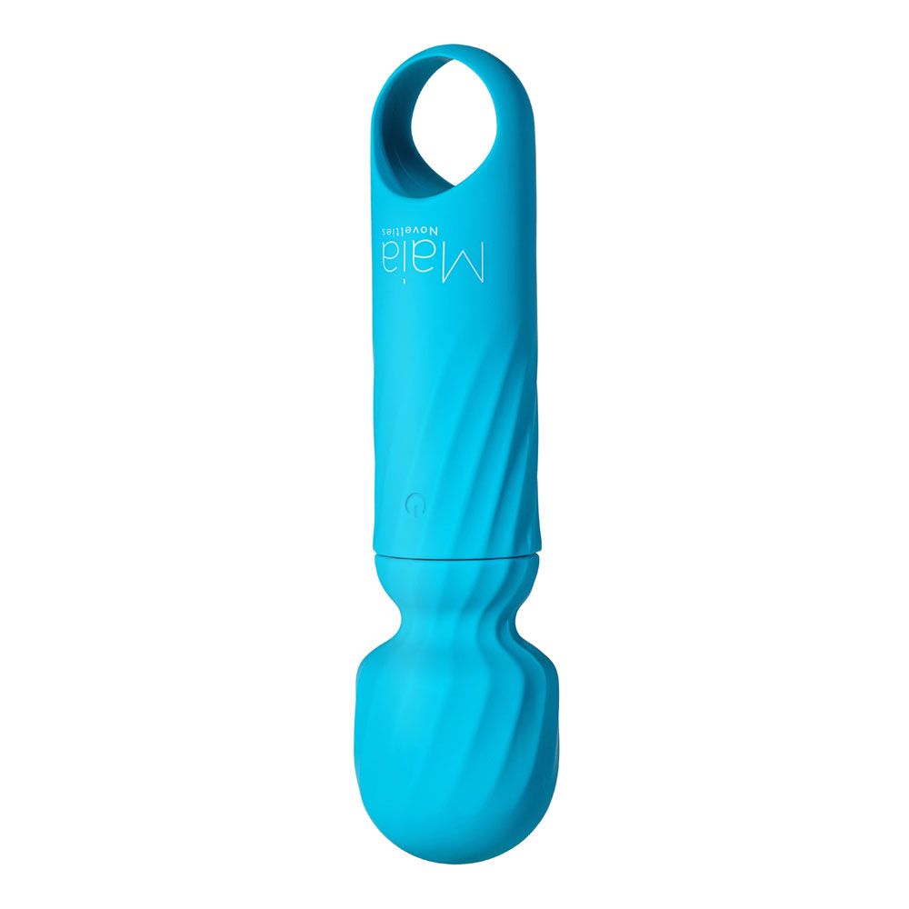 Dolly Blue Silicone Mini Wand Rechargeable - GreatEagleInc