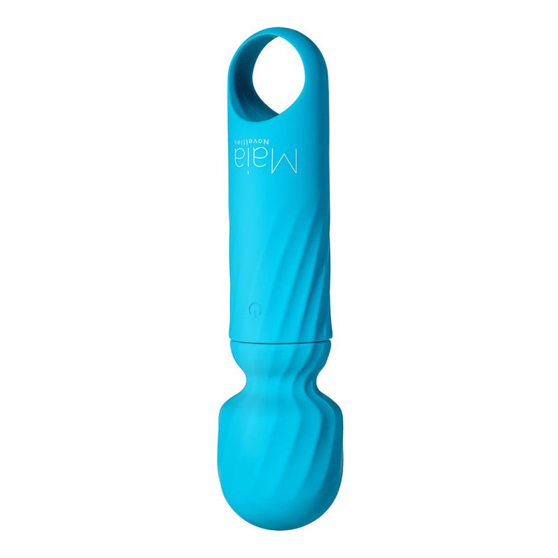Dolly Blue Silicone Mini Wand Rechargeable - GreatEagleInc