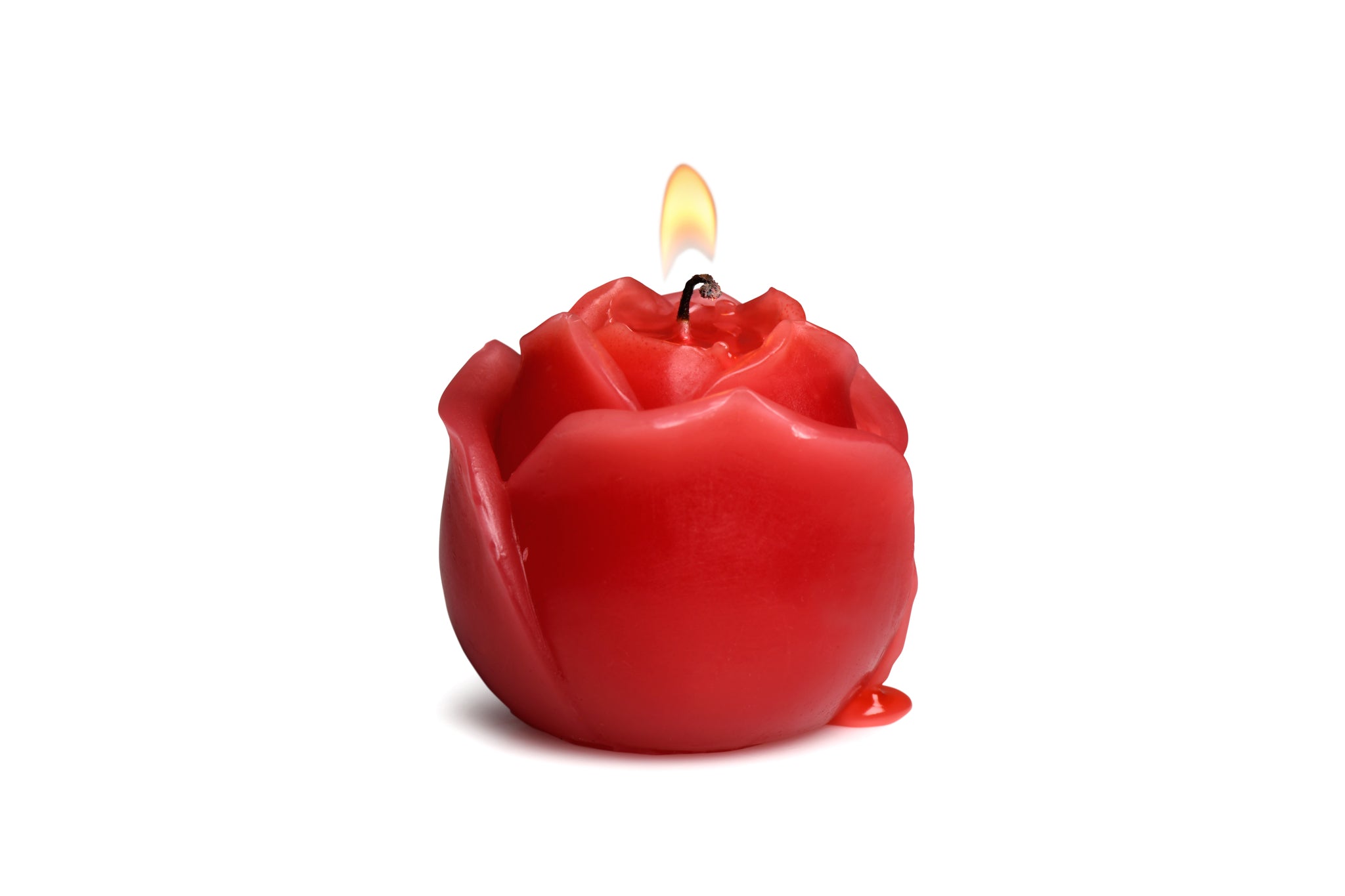 Master Series Flaming Rose Drip Candle - GreatEagleInc