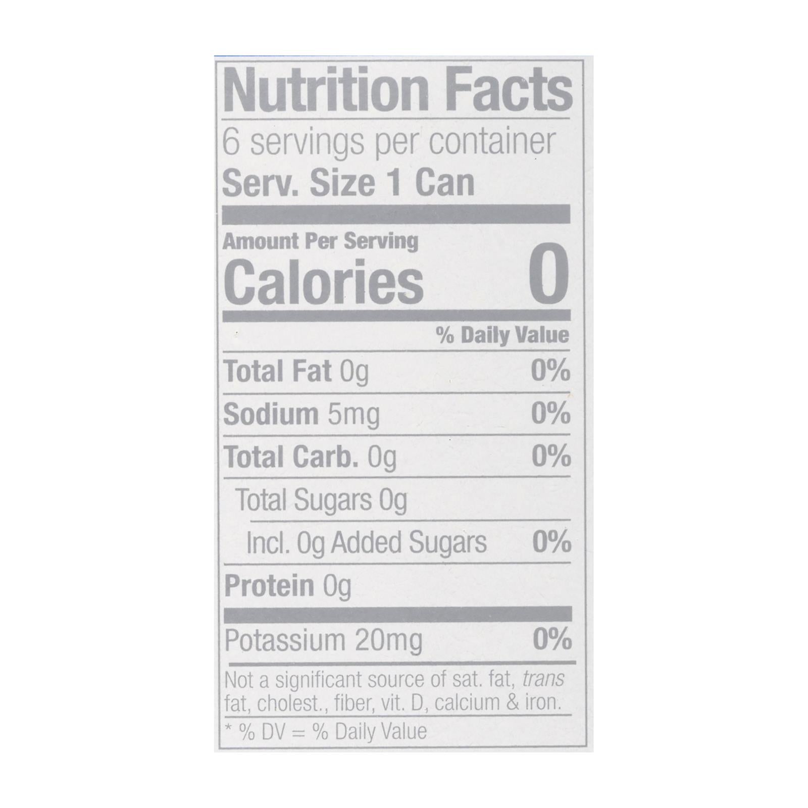 Polar Beverages - Club Soda 6pk - Case Of 4-6/7.5 Fz - Home & Garden