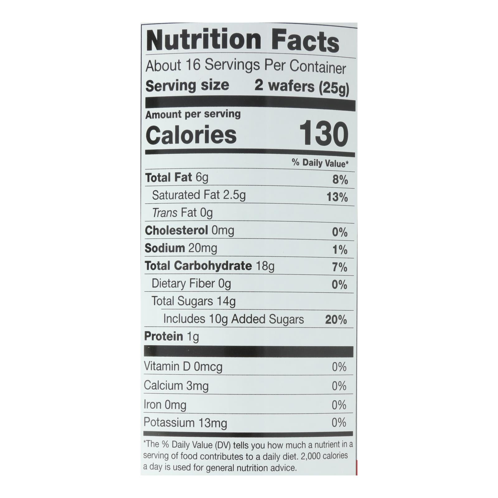 De Beukelaer - Cookies - Pirouline Creme Filled Rolled Wafers - Case Of 6 - 14.1 Oz. - Eco-Friendly Home & Grocery
