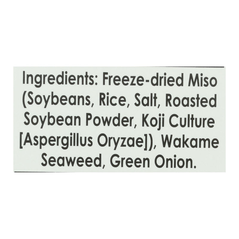 Edward And Sons Seaweed Miso - Cup - Case Of 12 - 2.5 Oz. - GreatEagleInc