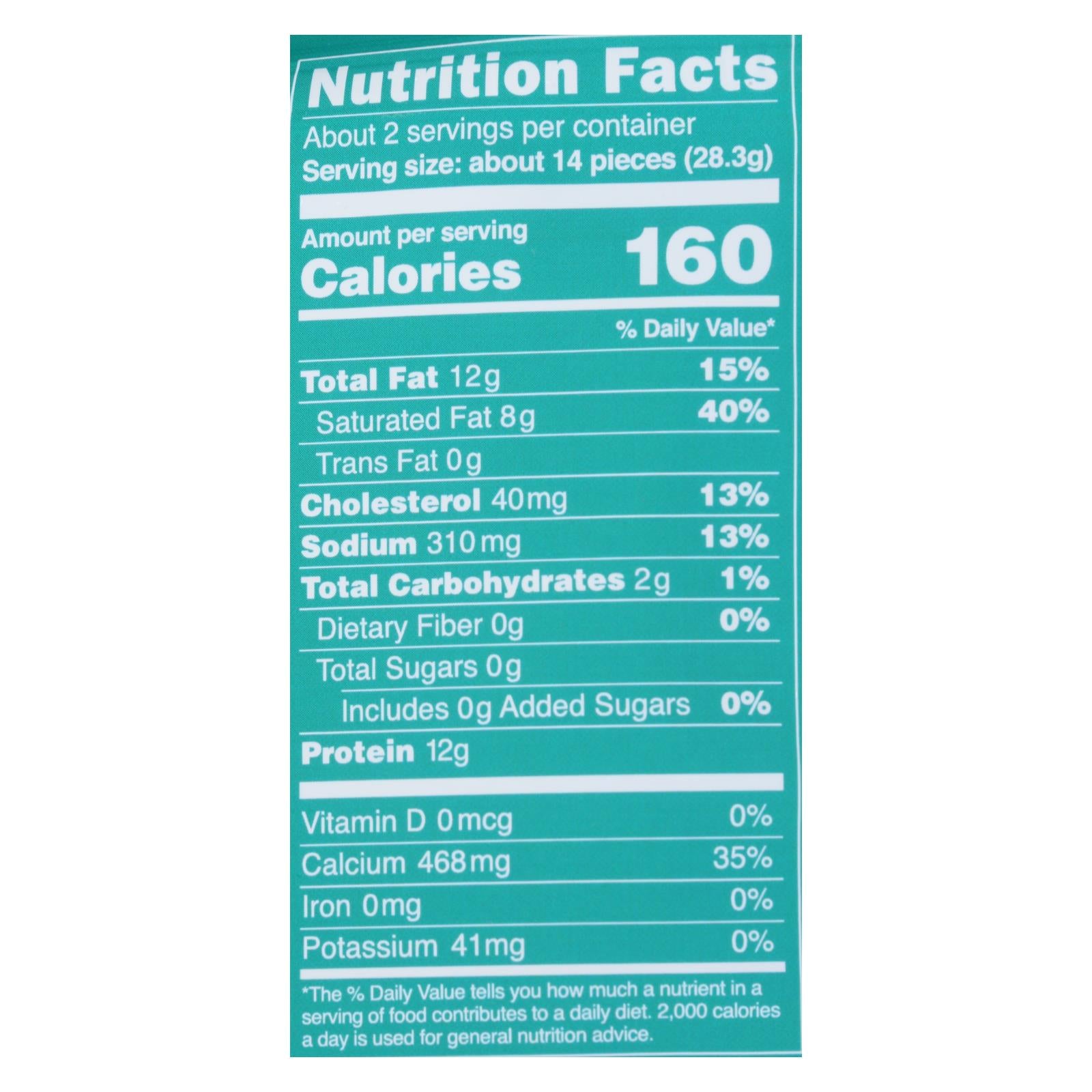 Moon Cheese - Snack Garlickin Parmesan - Case Of 12-2 Oz - GreatEagleInc