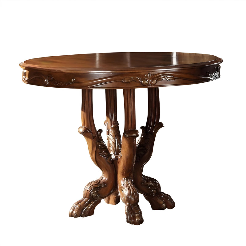 48" Brown Solid Wood Dining Table - Kitchen & Dining