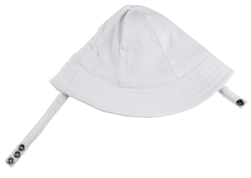 Pastel Blue Sun Hat 1140blue0-6m - Blue / 0-6M - Infant Wear