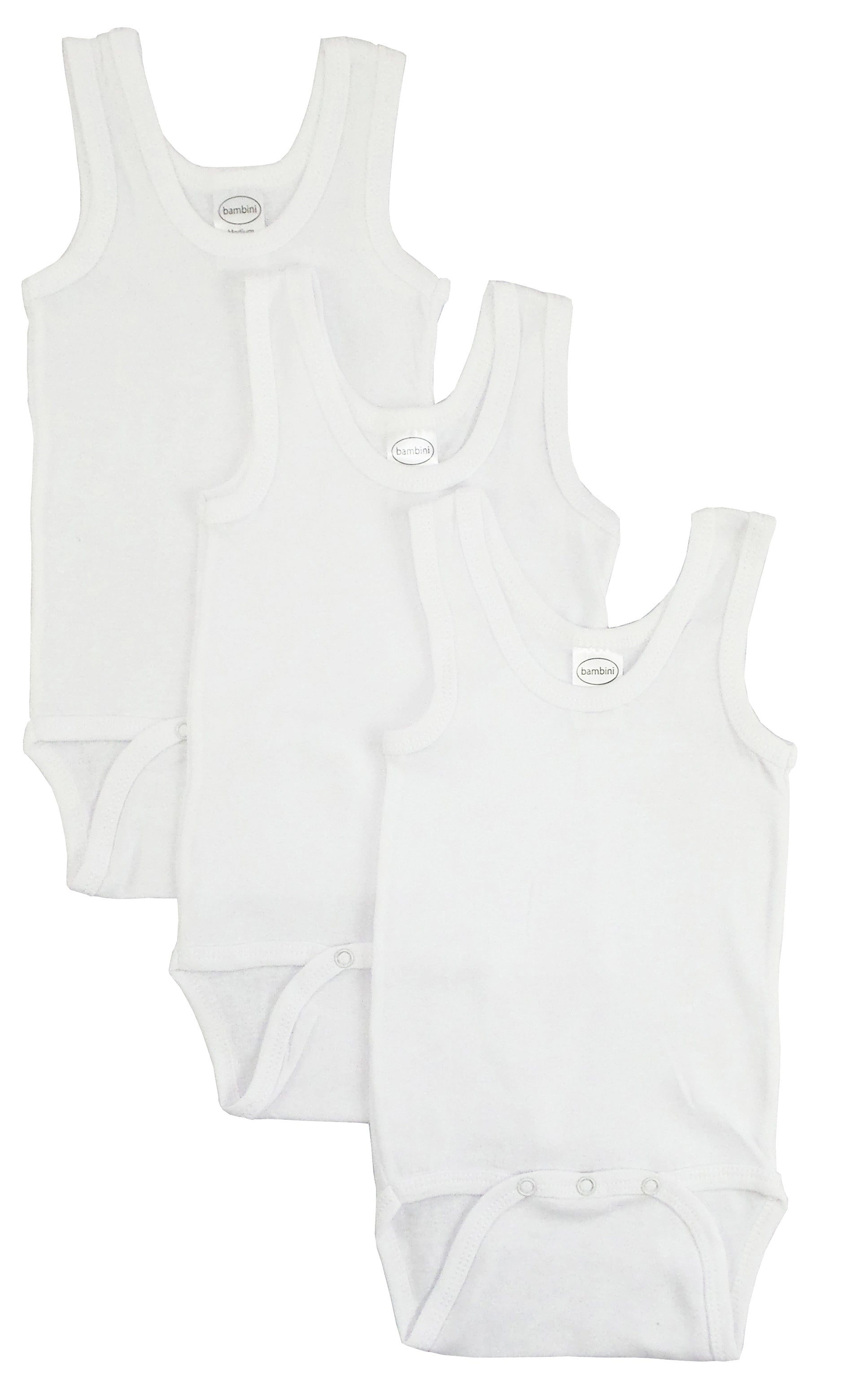 White Tank Top Onezie 106nb - GreatEagleInc