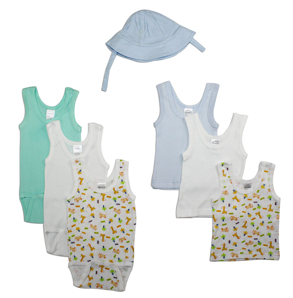 Boys Summer 7 Piece  Set Ls_0064nb - GreatEagleInc