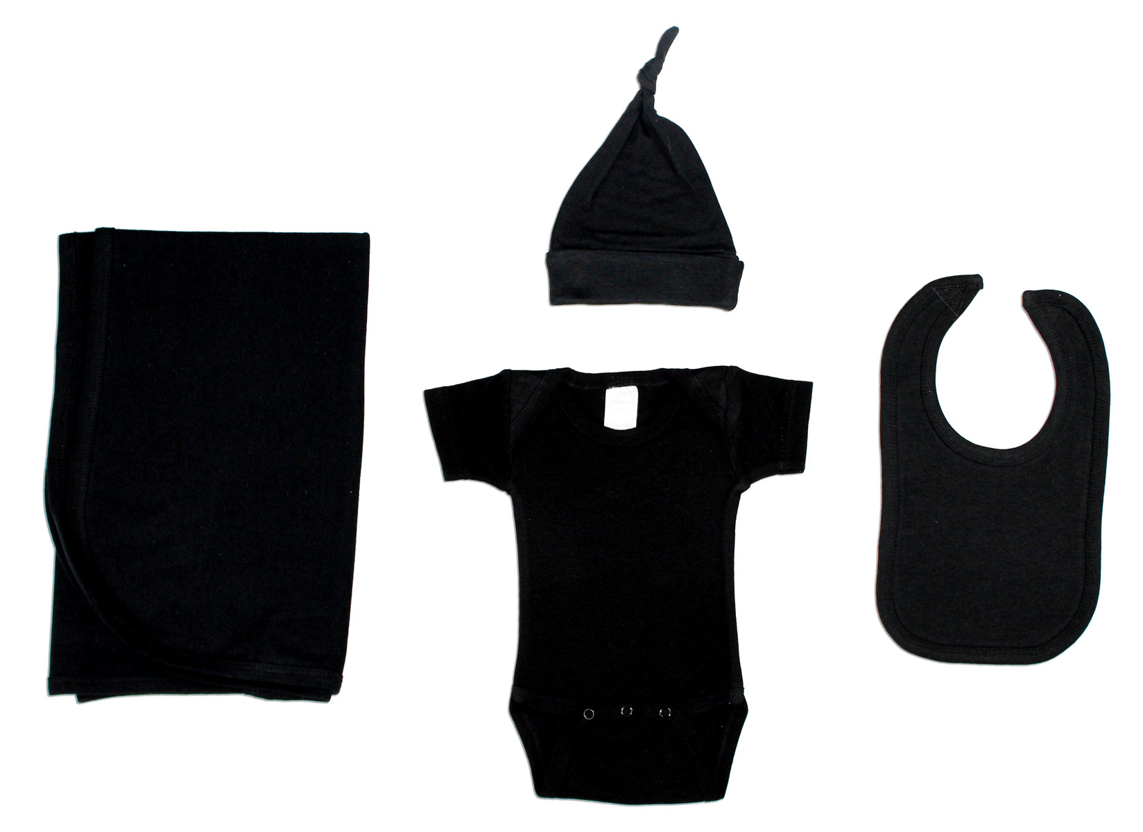 Black 4 Piece  Set Ls_0069nb - GreatEagleInc