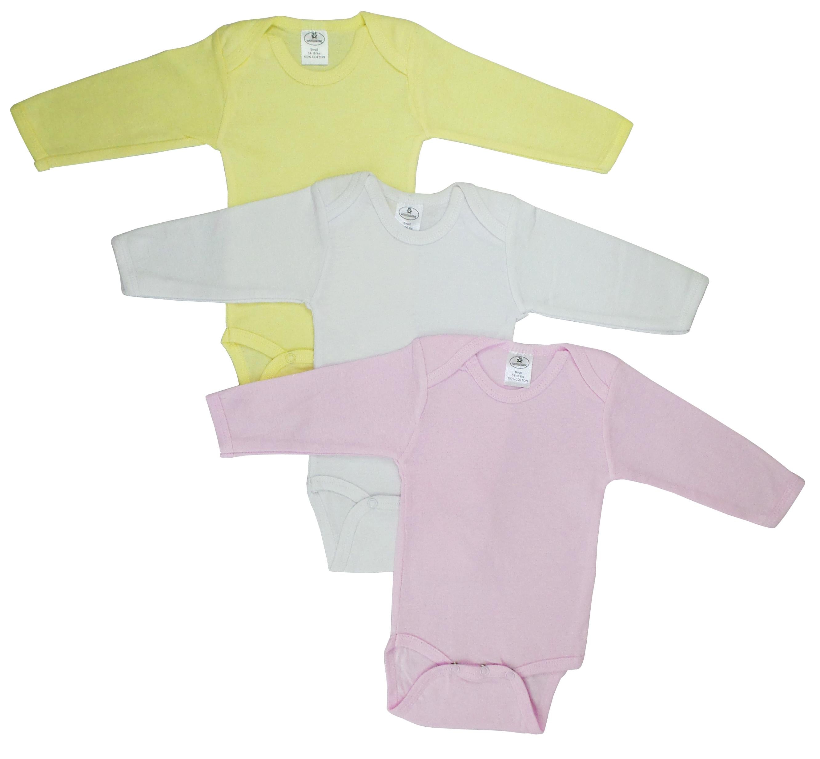 Boys Pastel Long Sleeve Onezie 101nb - GreatEagleInc