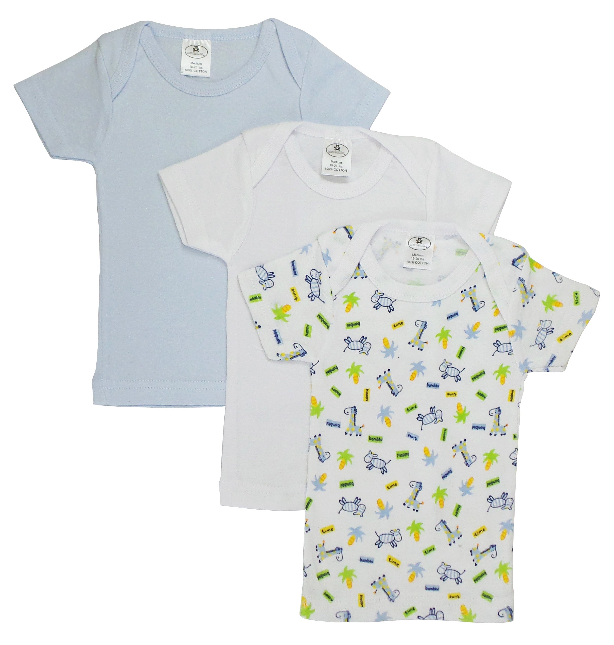 Printed Boys Short Sleeve Variety Pack 058l - GreatEagleInc
