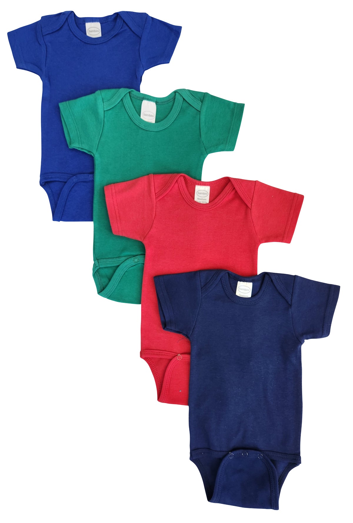 Unisex Baby 4 Pc Onezies Nc_0464nb - GreatEagleInc