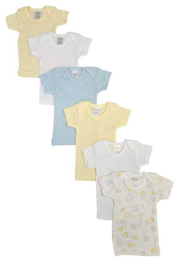 Unisex Baby 6 Pc Shirts Nc_0490nb - GreatEagleInc