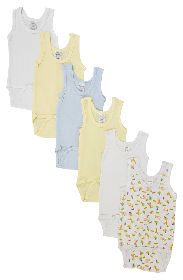 Baby 6 Pc Onezies And Tank Tops Nc_0508s - GreatEagleInc