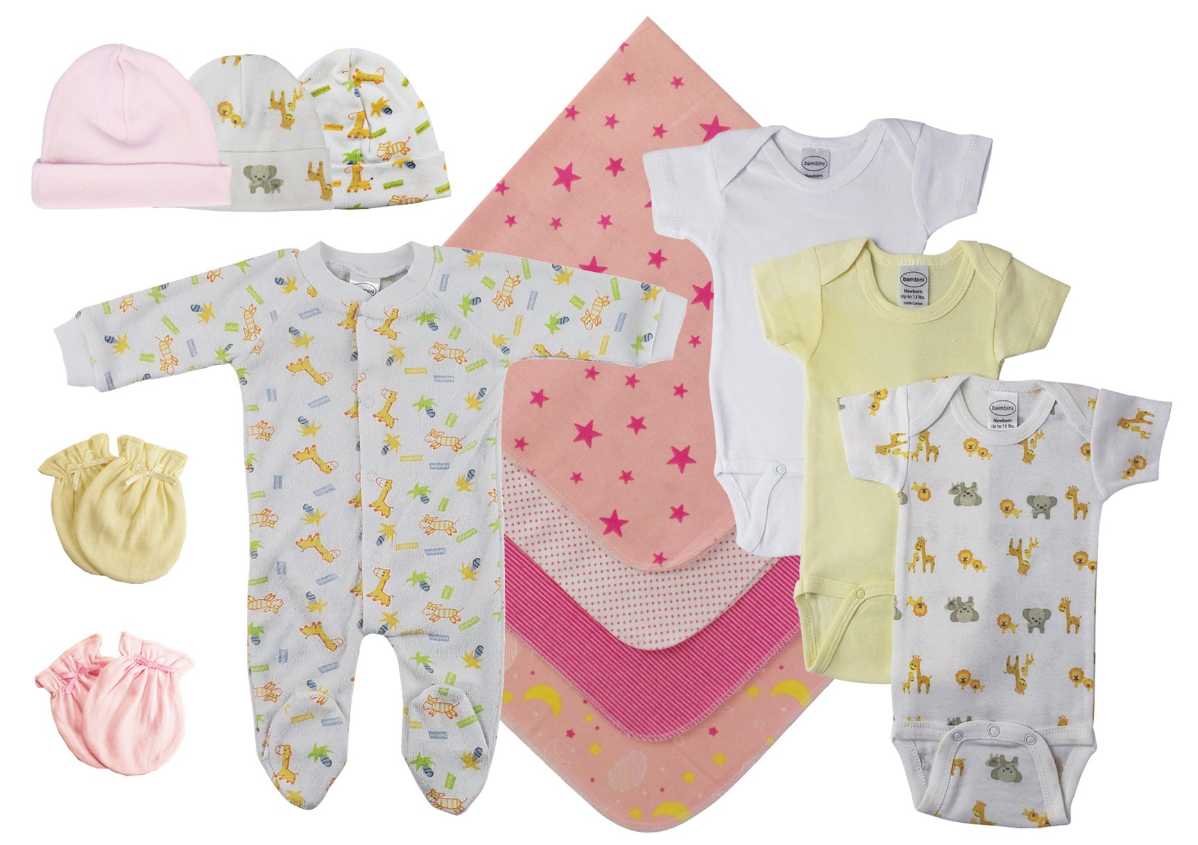 Baby Girls 13 Pc  Sets Nc_0533nb - GreatEagleInc