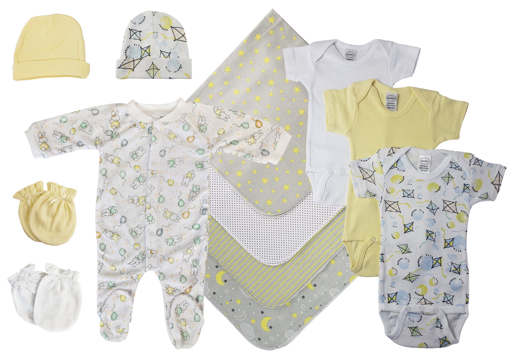 Unisex Baby 13 Pc  Sets Nc_0547nb - GreatEagleInc