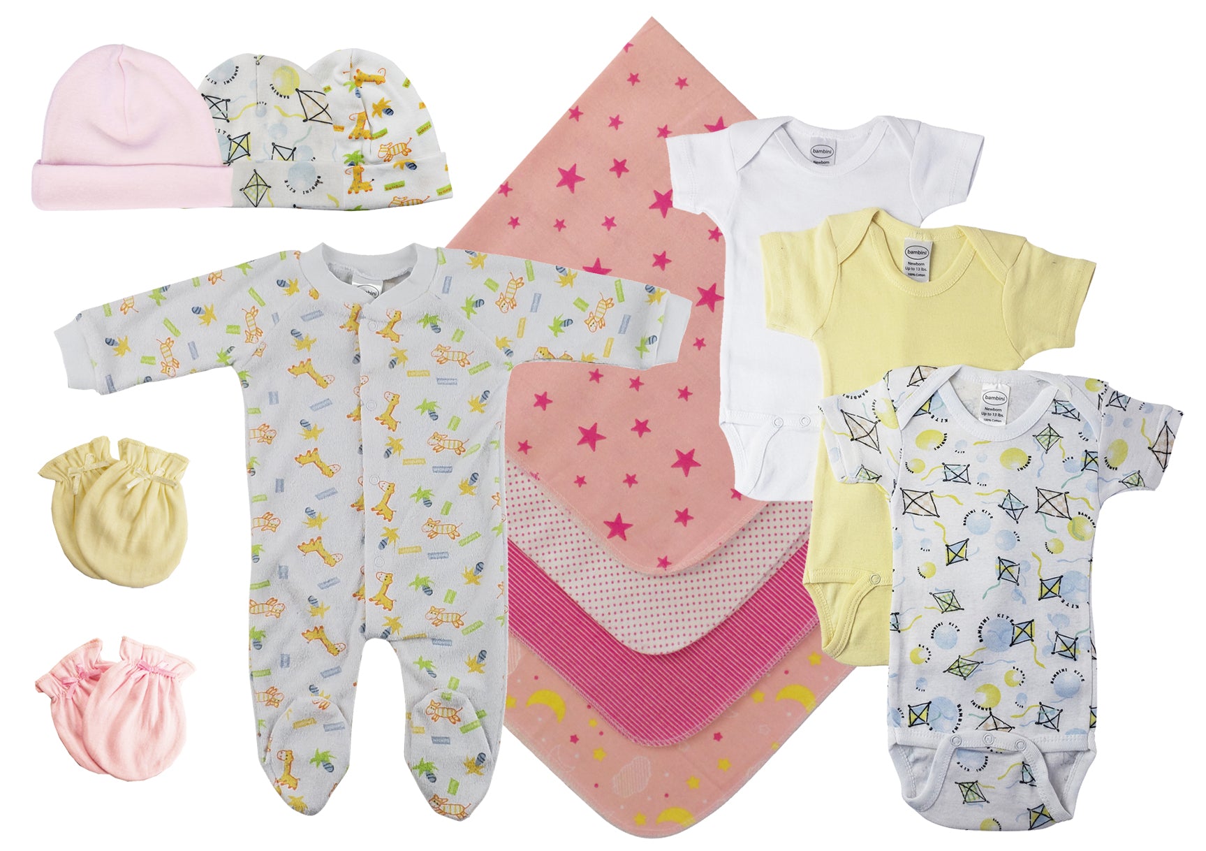 Baby Girls 13 Pc  Sets Nc_0536nb - GreatEagleInc