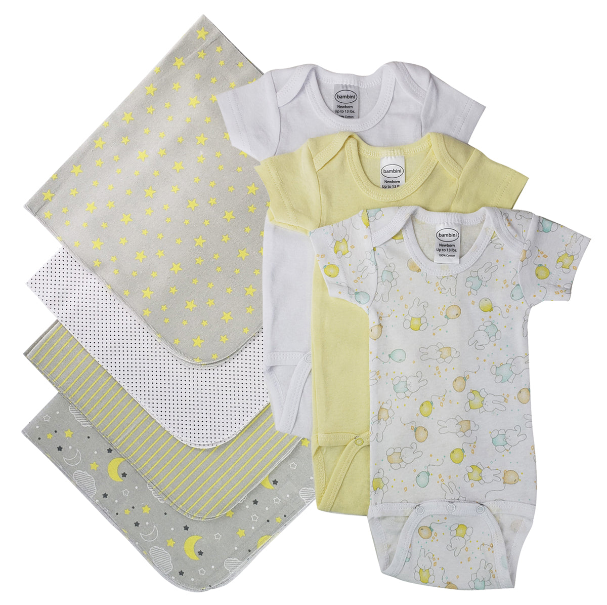 Unisex Baby 7 Pc  Sets Nc_0544nb - GreatEagleInc