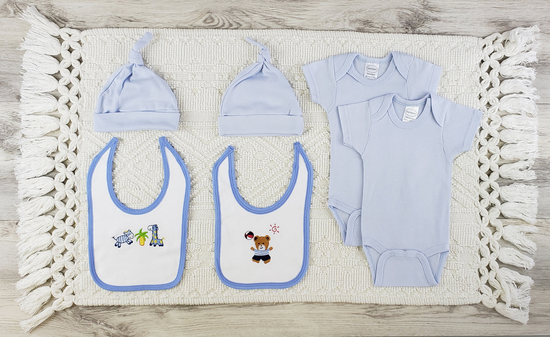 6 Pc  Baby Clothes Set Ls_0541nb - GreatEagleInc