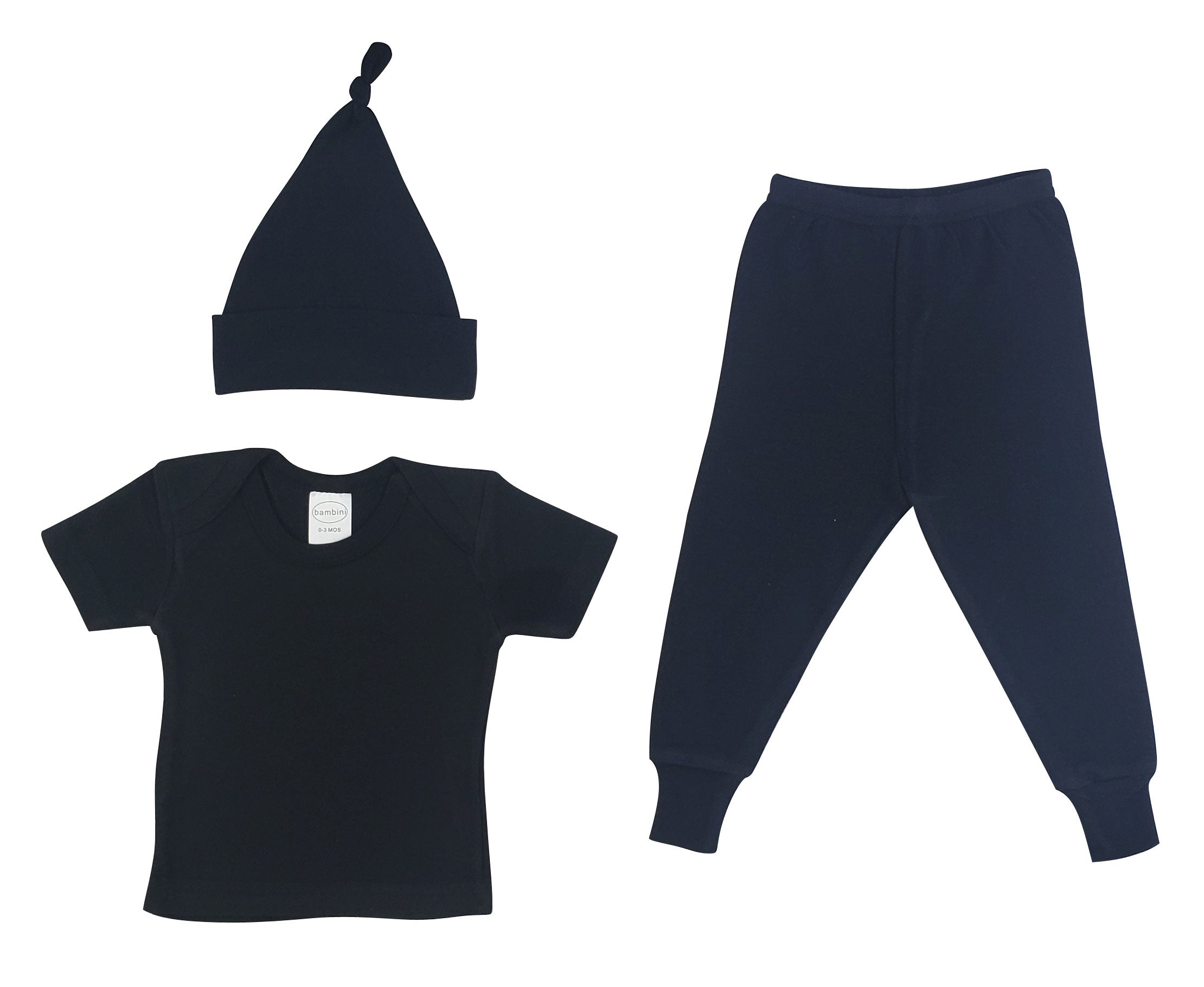 Shirt, Long Pants Set And Knotted Cap Ls_0670s - GreatEagleInc