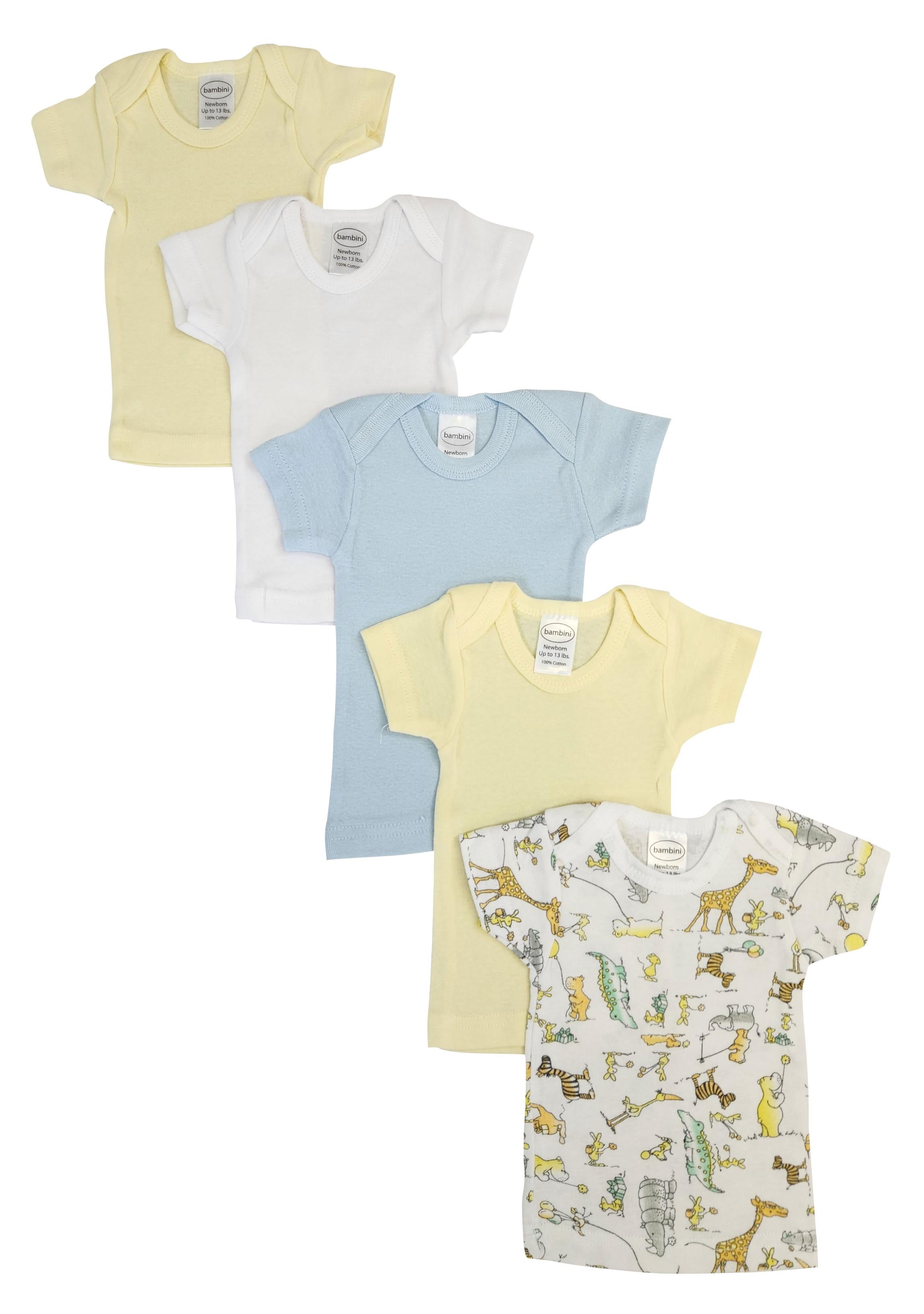 Unisex Baby 5 Pc Shirts Nc_0486nb - GreatEagleInc