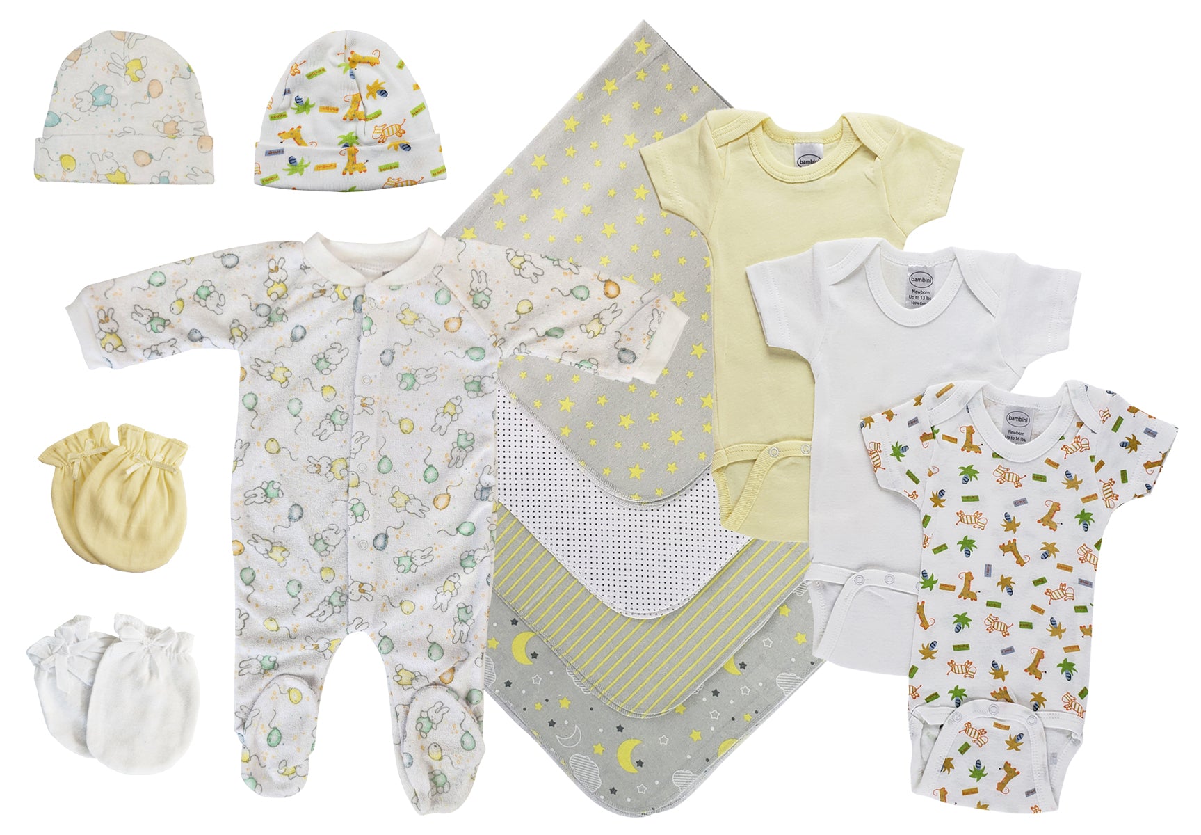 Unisex Baby 12 Pc  Sets Nc_0541nb - GreatEagleInc
