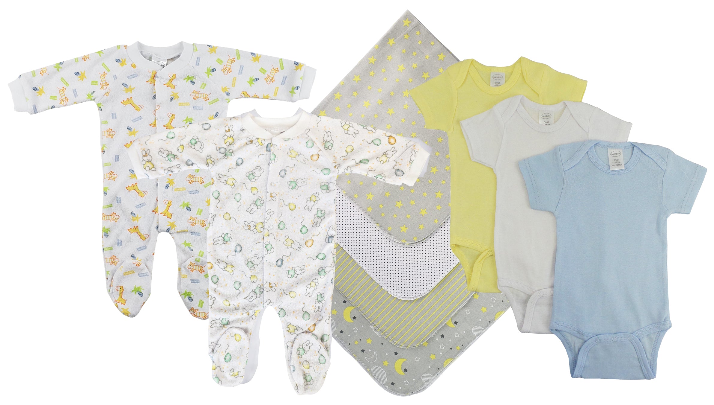 Unisex Baby 9 Pc  Sets Nc_0549nb - GreatEagleInc