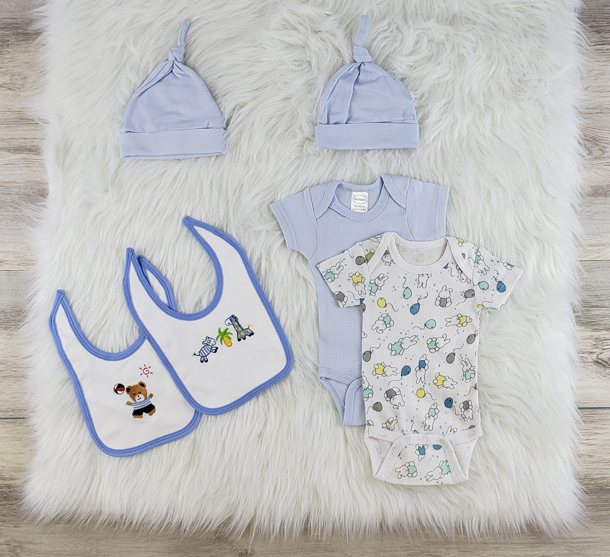 6 Pc  Baby Clothes Set Ls_0545s - GreatEagleInc
