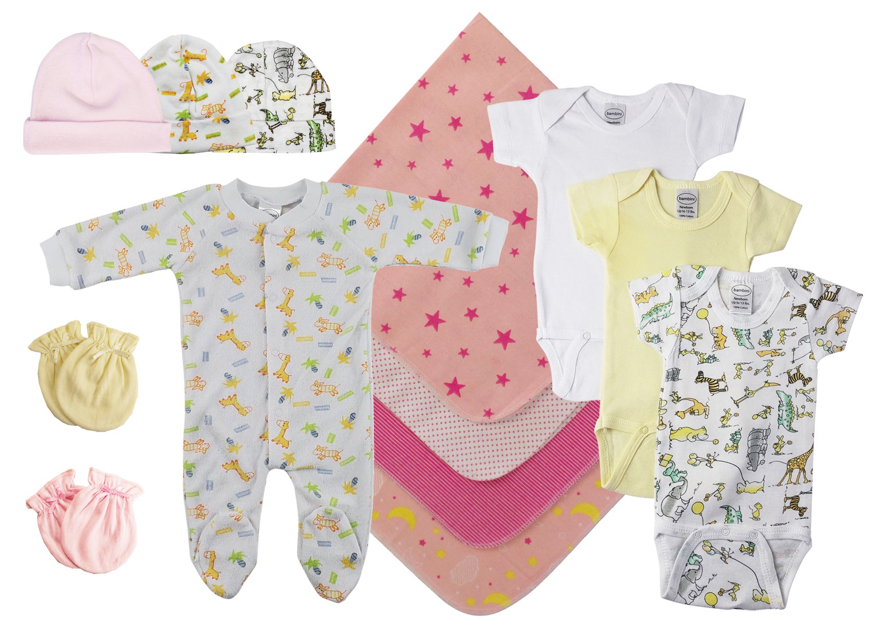Baby Girls 13 Pc  Sets Nc_0530s - GreatEagleInc