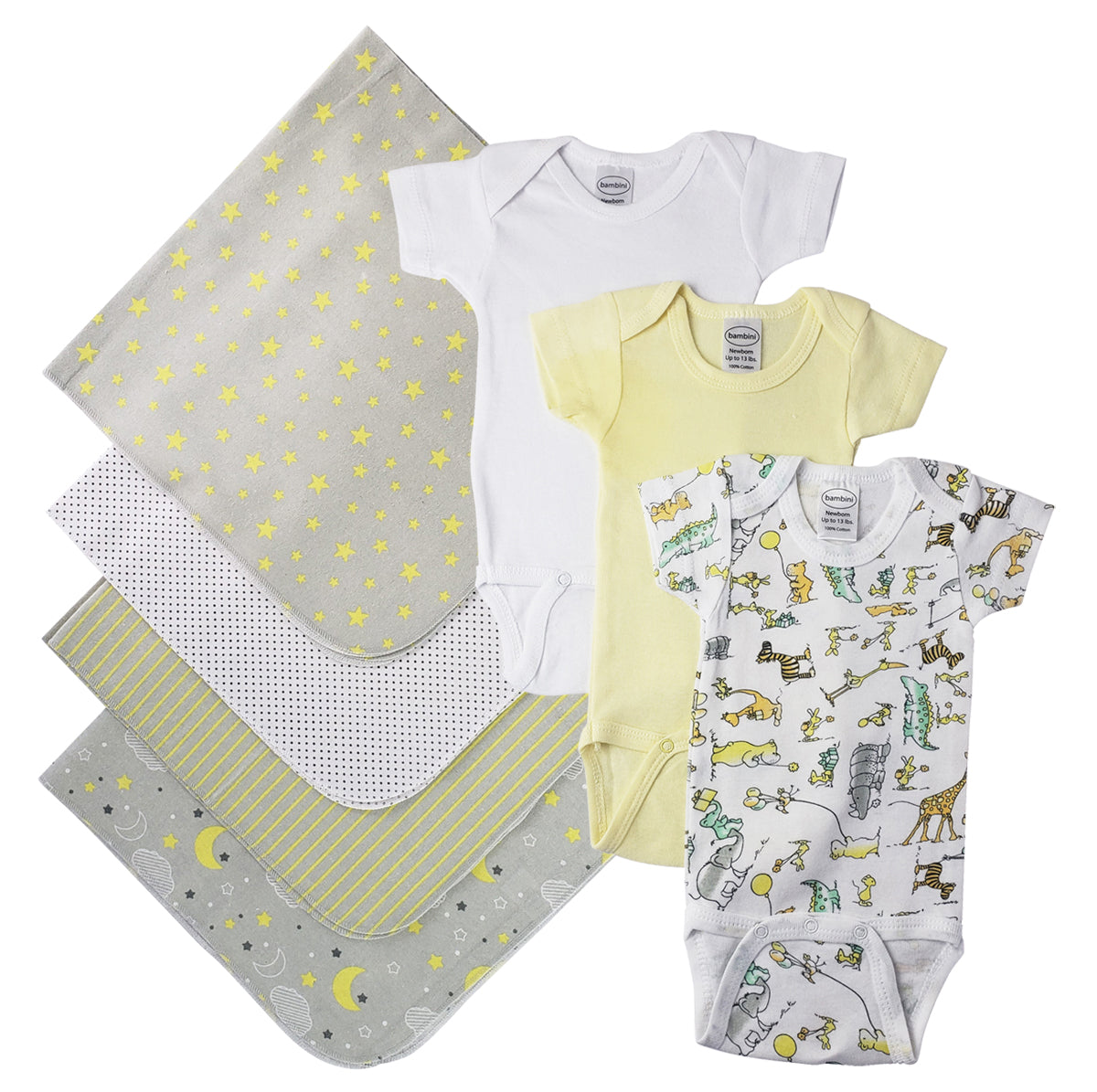 Unisex Baby 7 Pc  Sets Nc_0538s - GreatEagleInc