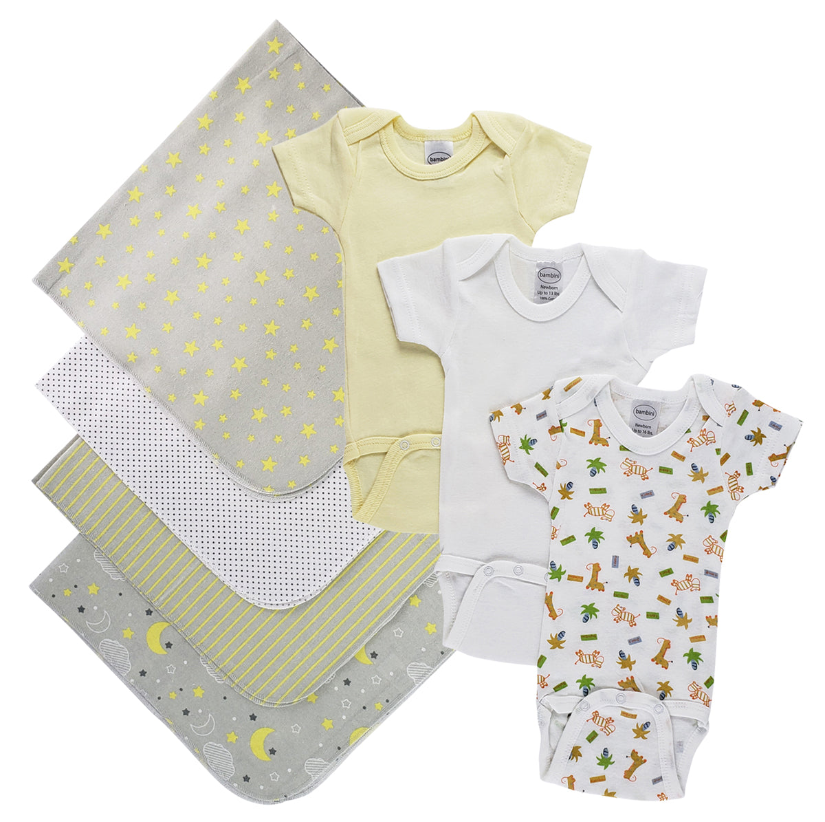 Unisex Baby 7 Pc  Sets Nc_0540nb - GreatEagleInc