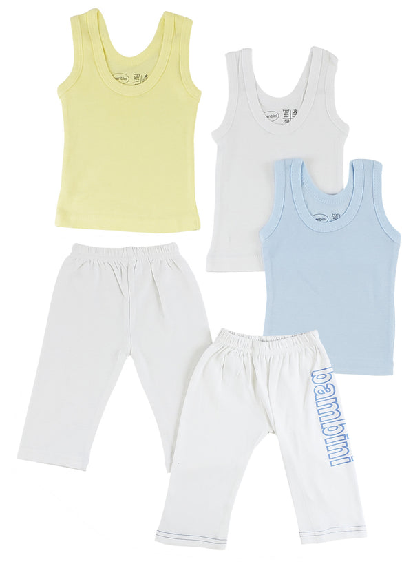 Boys Tank Tops And Track Sweatpants Cs_0432nb - GreatEagleInc